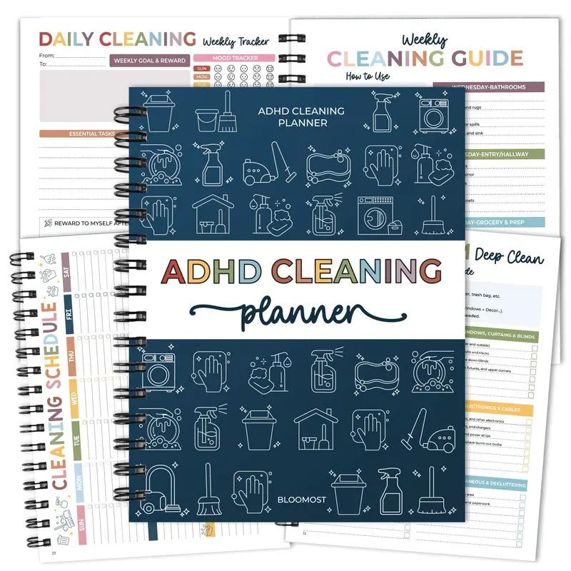 TidyMinds™ ADHD Cleaning Planner