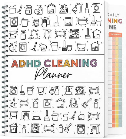 TidyMinds™ ADHD Cleaning Planner