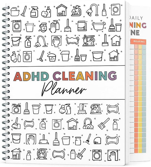 TidyMinds™ ADHD Cleaning Planner
